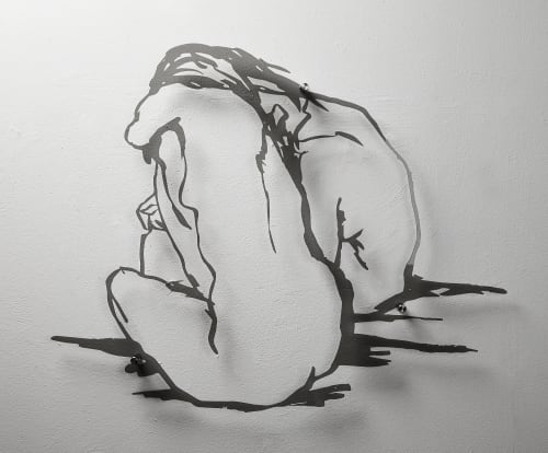 Seated Figures | Wall Sculpture in Wall Hangings by Eric Farache Artist