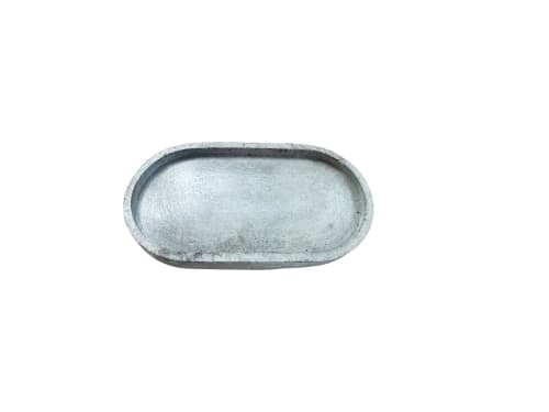 Mist Tray Medium | Decorative Tray in Decorative Objects by RAW & UNIQ