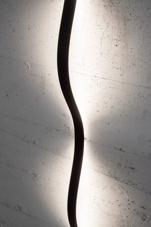 Sine Light Powdercoated | Decorative Objects by Noah B