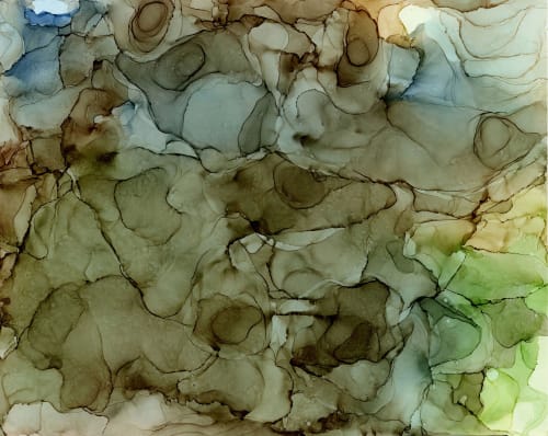 moving ground | abstract art original | Watercolor Painting in Paintings by Megan Spindler