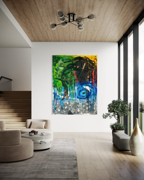 Mixed media Abstract art | Paintings by Daniela SV Art