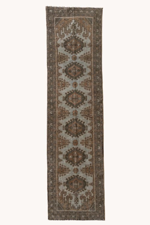 Vintage Tabriz VISS Runner Rug Helena | Rugs by District Loom