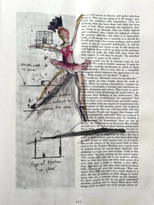 Structure of Dance | Watercolor Painting in Paintings by Grange Home
