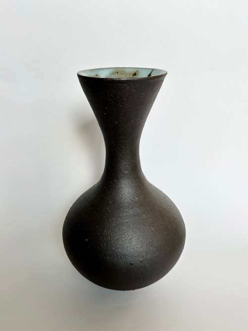 Black clay vessel No. 17 | Vases & Vessels by Dana Chieco