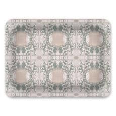 Decorative Tray: Mirror, Seafoam Green | Decorative Objects by Philomela Textiles & Wallpaper
