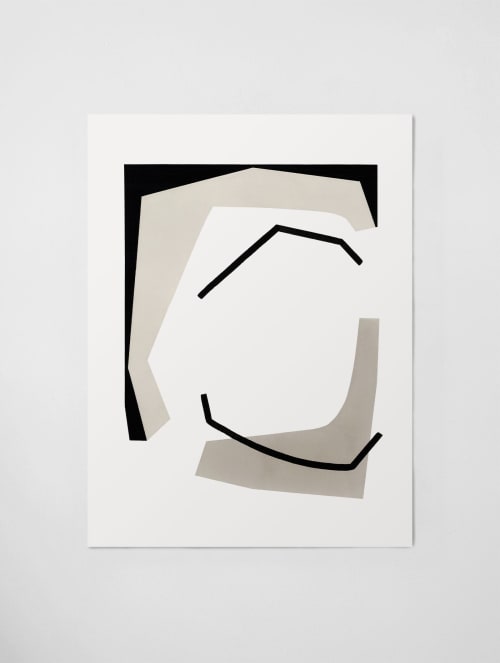"Hidden Rocks II" Art Print | Paintings by Kim Knoll Art