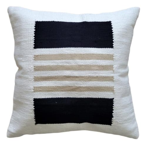 Zola Handwoven Cotton Decorative Throw Pillow Cover | Cushion in Pillows by Mumo Toronto