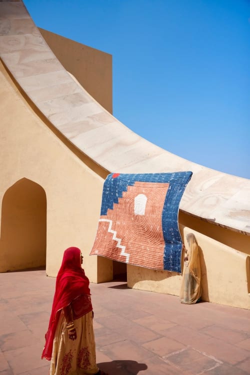Dune Quilt Reverse | Linens & Bedding by CQC LA