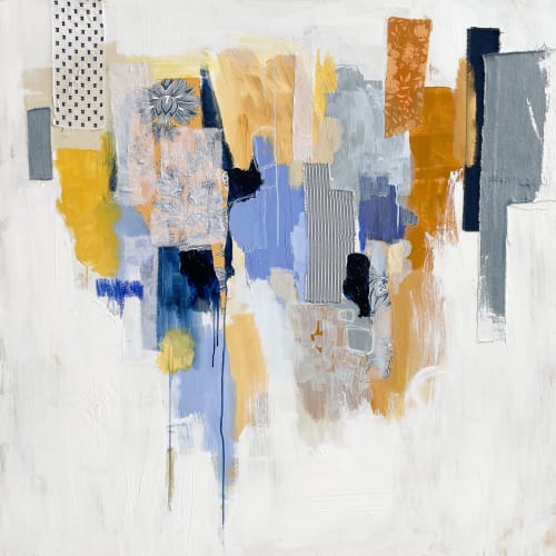 Two Big Bites- Total Woman Series | Oil And Acrylic Painting in Paintings by Lizzie DiSilvestro