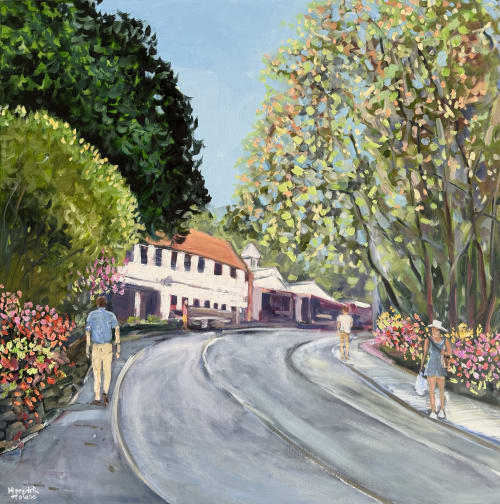 Montville, Sunshine Coast | Oil And Acrylic Painting in Paintings by Meredith H