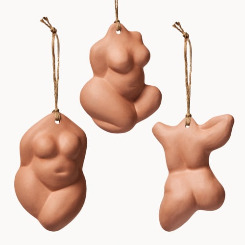 Las Figuras Ornaments in Terracotta | Decorative Objects by Franca NYC