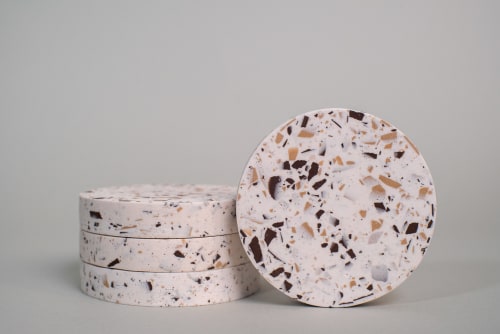 Terrazzo Coaster - Neutral | Tableware by Tropico Studio