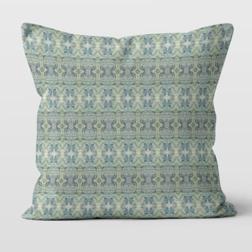 Corrie Cotton Linen Throw Pillow Cover | Pillows by Brandy Gibbs-Riley