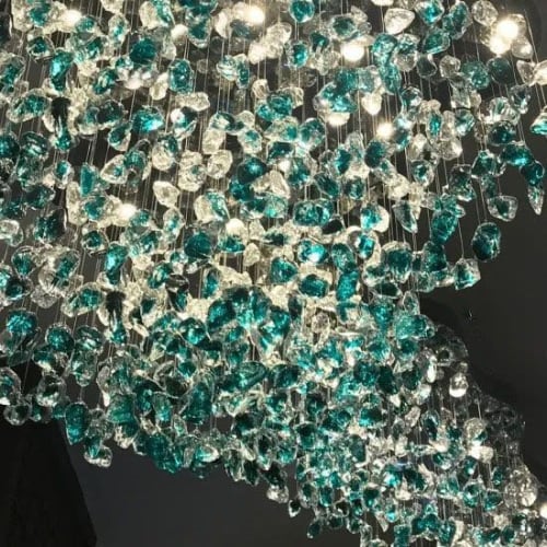 Alan Mizrahi AM2245 Rock Drop Light | Chandeliers by Alan Mizrahi Lighting Design