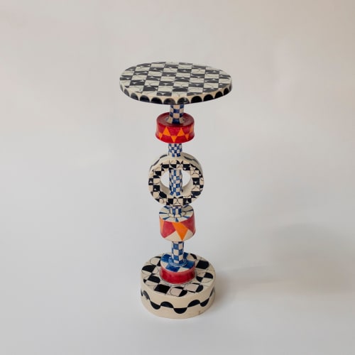 Checked Drink Table | Tables by Rust Designs