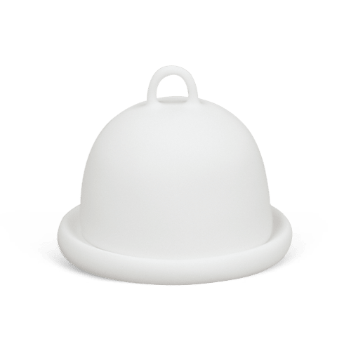 Sculpt Butter Dish | Serving Tray in Serveware by Tina Frey