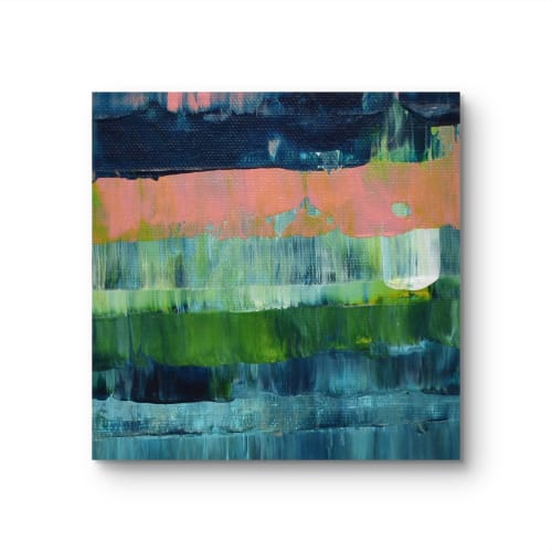 Mini 42 | Oil And Acrylic Painting in Paintings by Lisa Carney