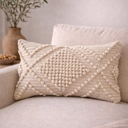 Verona Lumbar Pillow Cover | Pillows by Busa Designs