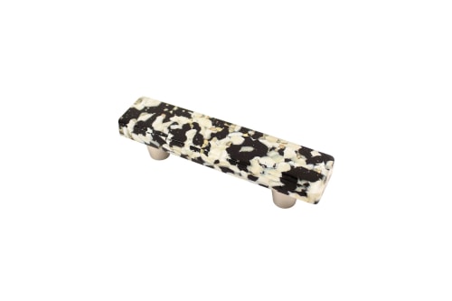 Pebbles Black Speckle 3" CC Pull | Hardware by Windborne Studios