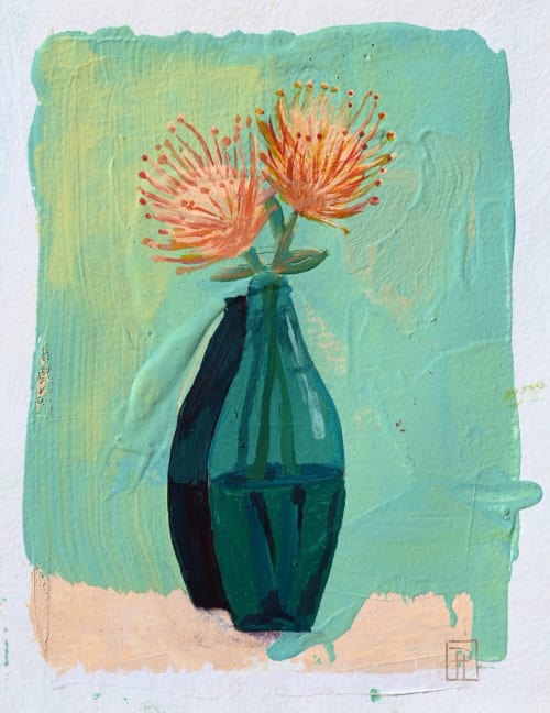 Protea | Print | Paintings by by Danielle Hutchens