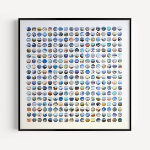 Summit | Collage in Paintings by Amelia Coward