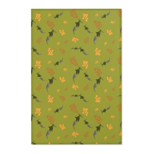 Orchid no.9 Area Rug | Rugs by Odd Duck Press