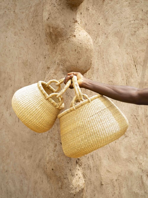 Zoore Natural Basket | Storage Basket in Storage by AKETEKETE