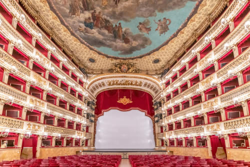 San Carlo Theatre, Naples, Italy | Photography by Richard Silver Photo