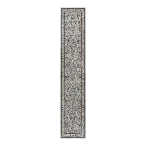 Floral Pattern Rug Runner - Vintage Handwoven Hallway Floor | Rugs by Vintage Pillows Store