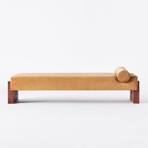 V Day Bed Velvet | Work by District Loom