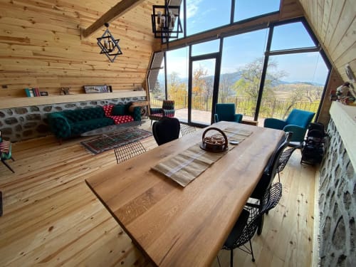 Oak Table, Live Edge Table, Wood Table, Dining Table | Tables by Tinella Collection