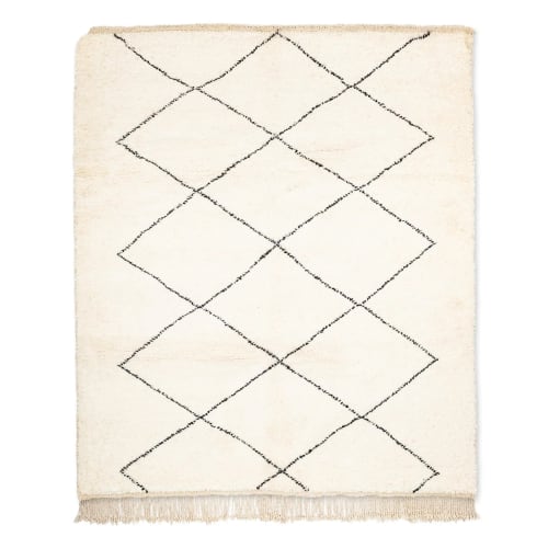 Authentic Beni ourain rug, Moroccan Rug | Area Rug in Rugs by Benicarpets