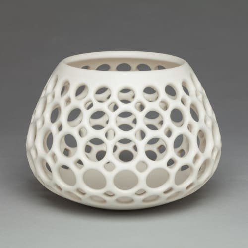 Wide Teardrop Small | Ornament in Decorative Objects by Lynne Meade