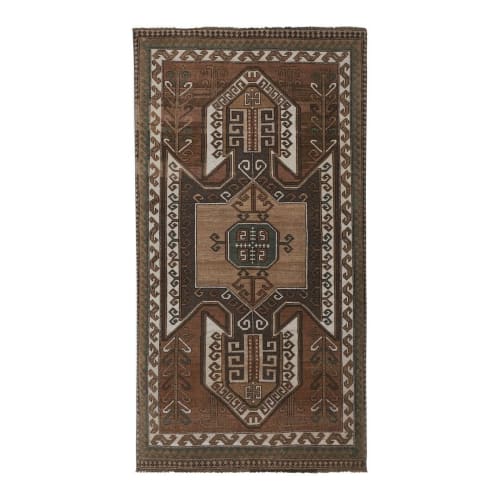 Vintage Anatolia Kars Nomads Carpet, Wool Rug, Handmade | Rugs by Vintage Pillows Store