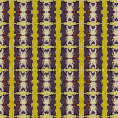 Vairao, Aubergine | Fabric in Linens & Bedding by Philomela Textiles & Wallpaper