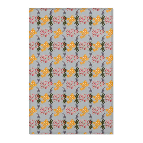 Orchid no.4 Area Rug | Rugs by Odd Duck Press