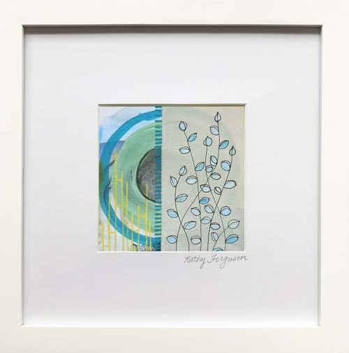 Vines | Mixed Media in Paintings by Kathy Ferguson Art