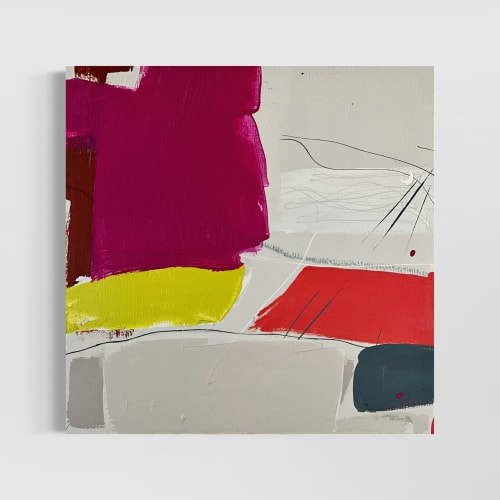 Mini Fini No. 11 | Mixed Media by Sarah Finucane