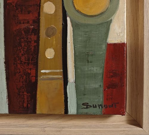 Partition- Peinture abstraite | Decorative Objects by Sophie DUMONT.