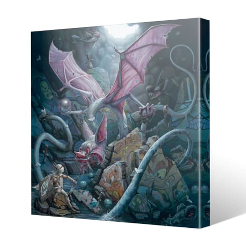 "Villain's Cove" Canvas Edition | Prints in Paintings by Greg "CRAOLA" Simkins