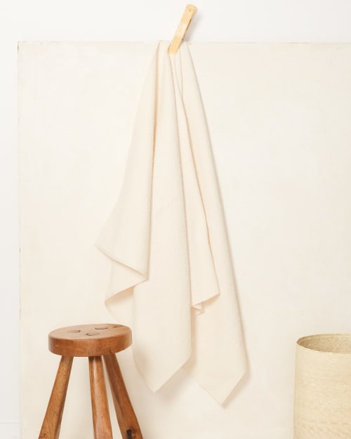 Everyday Bath Towel - Cream | Textiles by MINNA