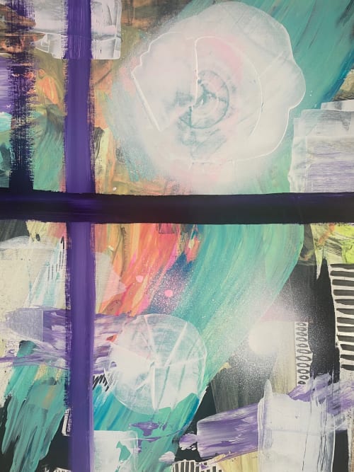 At The Crossroads of Wanting and Willing | Prints by Neon Dunes by Lily Keller