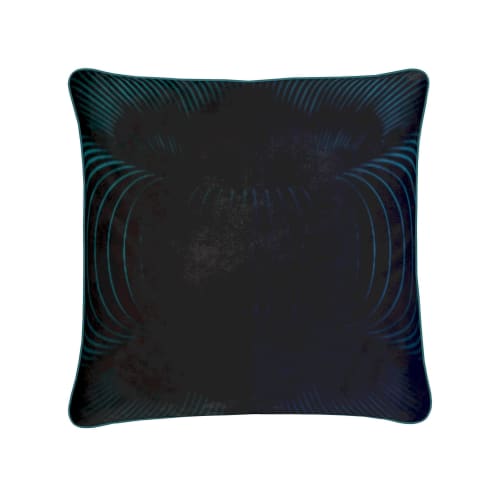 Vortex Blue | Cushion in Pillows by Heirloom Wild by Candace Marquette