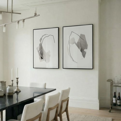 "Inhale" & "Exhale" Print Set | Prints in Paintings by Kim Knoll Art