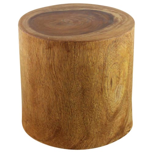 Haussmann® MP Stump ET 19 in D Top x 20 in D Base x 18 in H | Coffee Table in Tables by Haussmann®