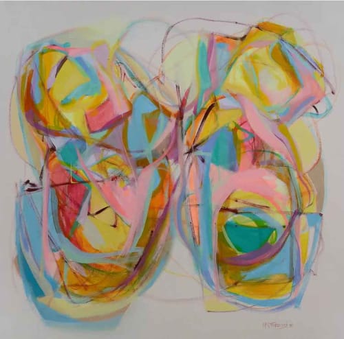 Code Butterfly | Oil And Acrylic Painting in Paintings by Gabriela Tolomei