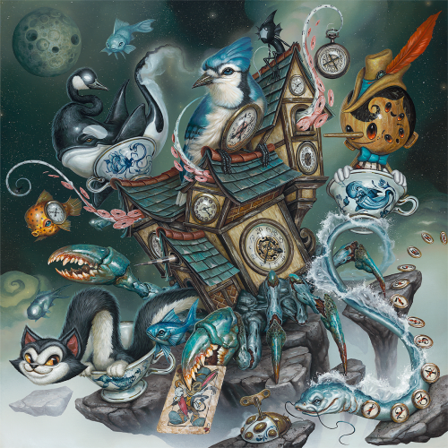 "In the Meantime" | Prints by Greg "CRAOLA" Simkins