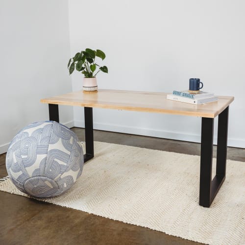 Hardwood Slab Desk | Tables by ROMI