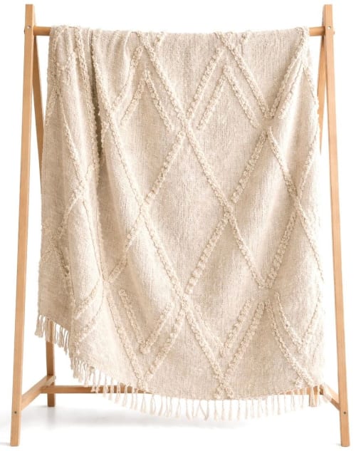 Maya Throw Blanket | Linens & Bedding by Busa Designs