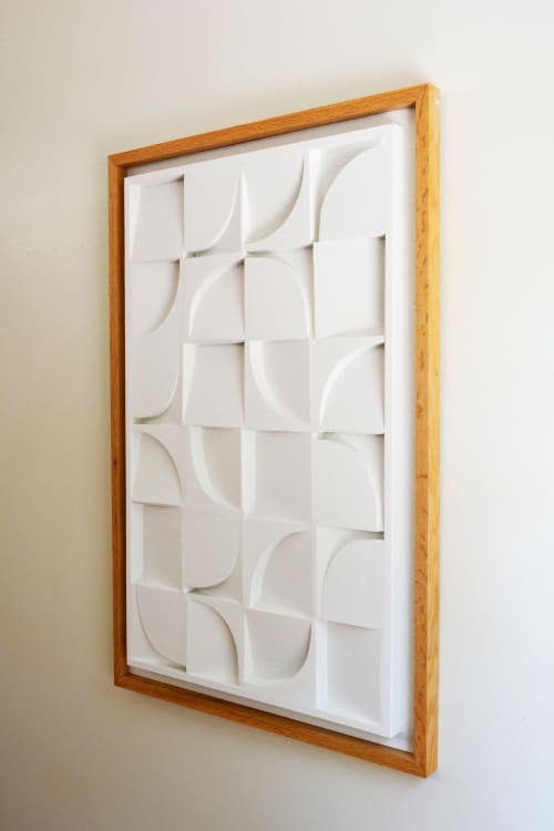 No. 24 Plaster Wall Sculpture | Wall Hangings by Joseph Aurelius